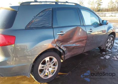2007 Acura Mdx Technology Package z USA, uszkodzony, nr VIN 2HNYD28337H508724